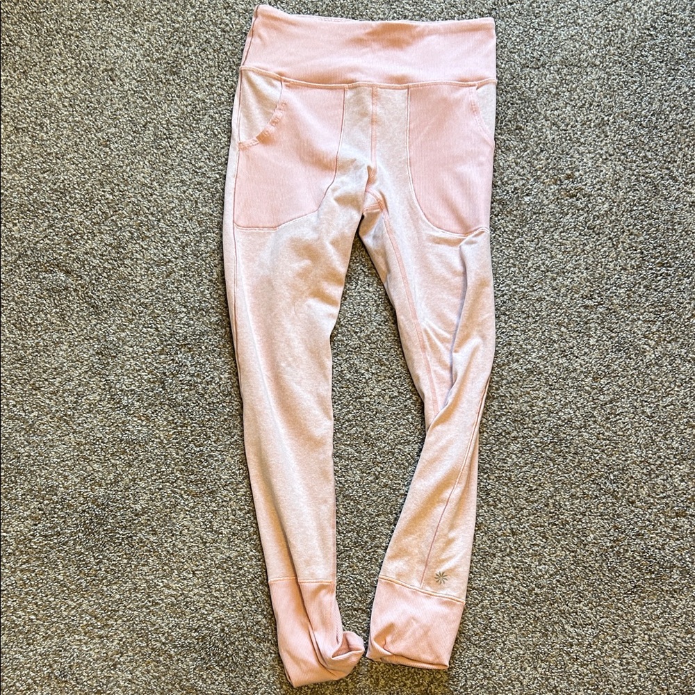 Athleta Girls- Stylish Pink Kids Leggings